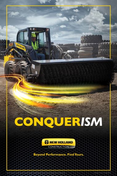 New Holland Consrtruction Poster, Graphic 2: NHC7133234122