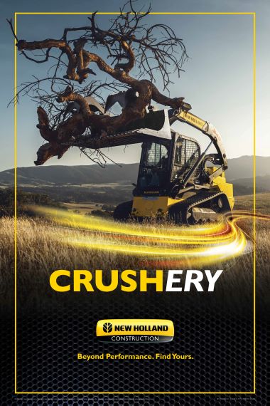 New Holland Consrtruction Poster, Graphic 4: NHC7133234124