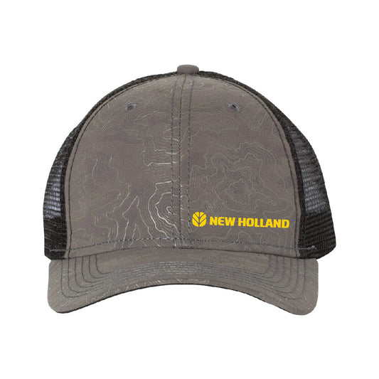 Territory Trucker Cap - Charcoal with Gold NH Embroidery