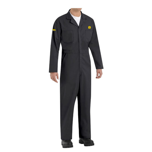 Red Kap - Twill Action Back Coverall - Black