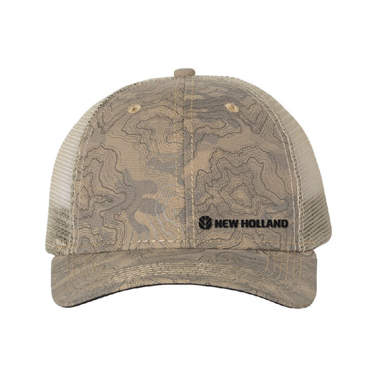 Territory Trucker Cap - Khaki with Black NH Embroidery