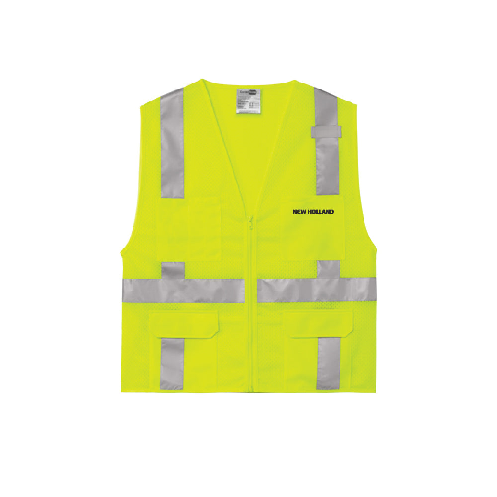 CornerStone® ANSI 107 Class 2 Mesh Six-Pocket Zippered Vest